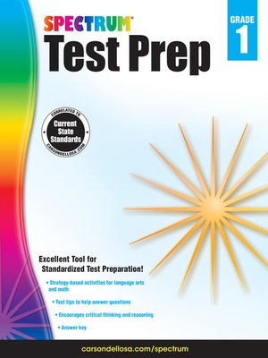 cover image of Spectrum Test Prep, Grade 1